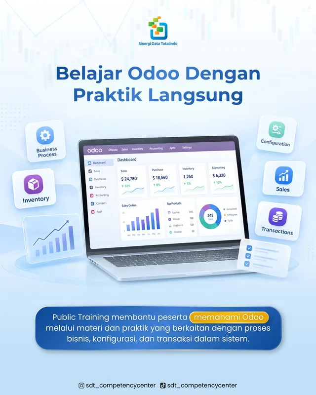 Belajar Odoo dengan praktik langsung