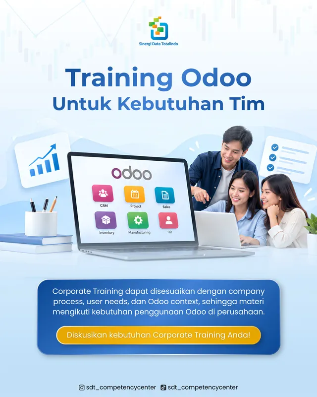 Training Odoo untuk kebutuhan tim