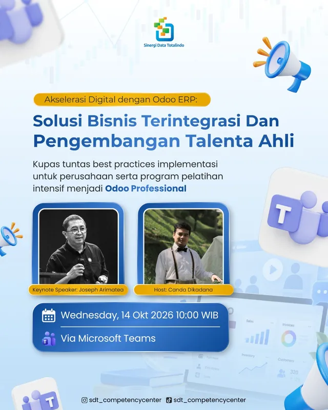 Webinar Akselerasi Digital dengan Odoo ERP